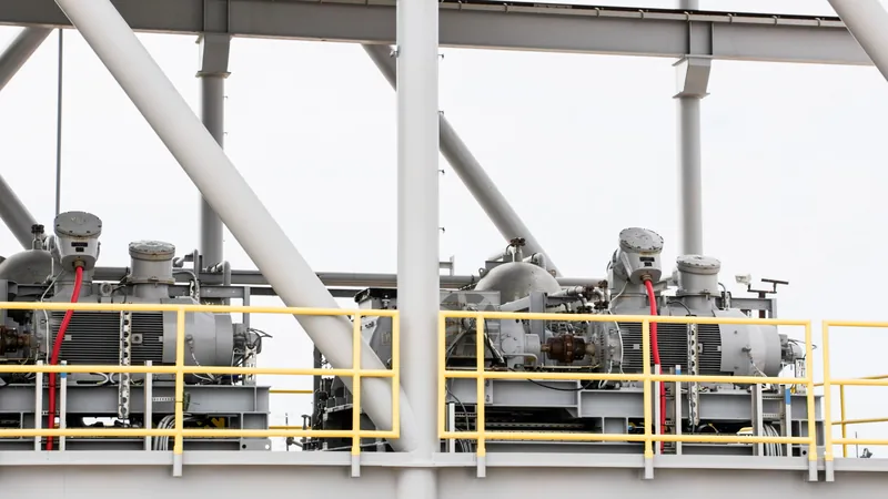 Process skid with pumps, piping and instrumentation complete